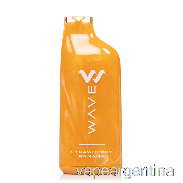 Vape Desechable Wavetec Wave 8000 Fresa Plátano Descartable